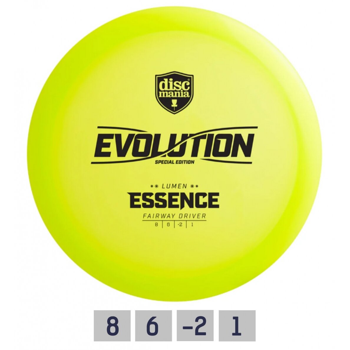 Diskgolfo diskas Fairway Driver NEO ESSENCE Evolution green Diskgolfo diskas Fairway Driver NEO ESSENCE Evolution green