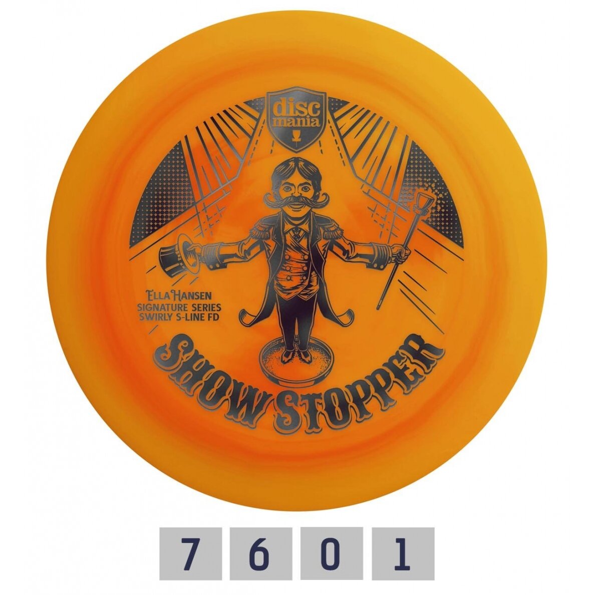 Diskgolfo diskas Fairway Driver S-LINE FD ELLA HANSEN Orange