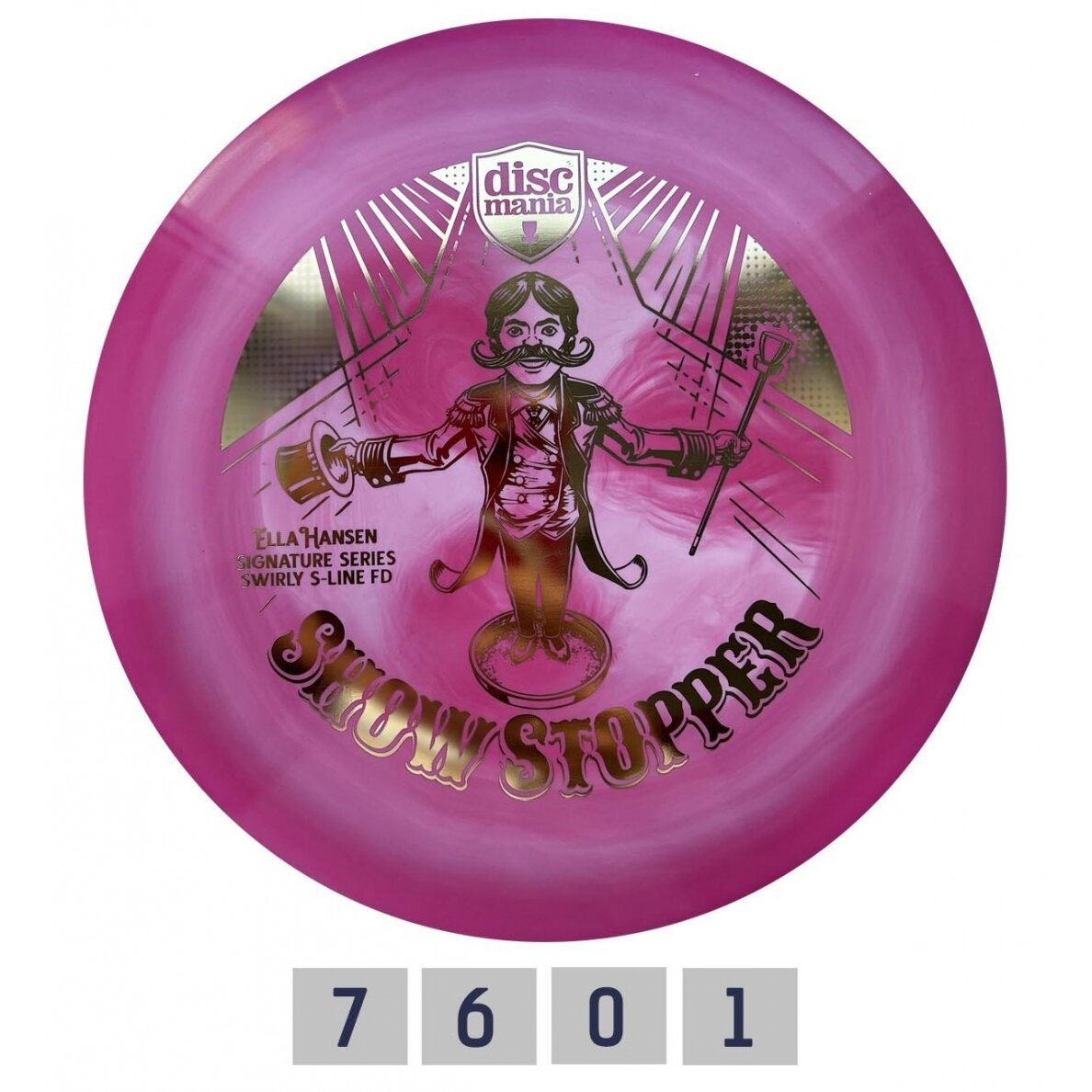 Diskgolfo diskas Fairway Driver S-LINE FD ELLA HANSEN Purple