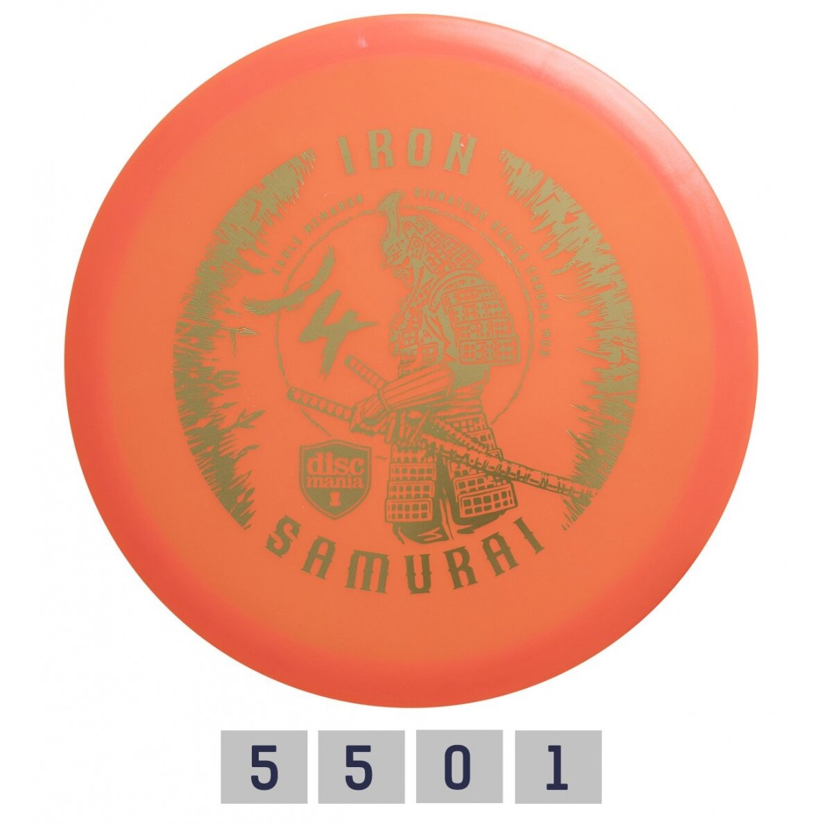 Diskgolfo diskas Midrange Driver C-LINE MD3 Iron Samurai 4 Orange Diskgolfo diskas Midrange Driver C-LINE MD3 Iron Samurai 4 Orange