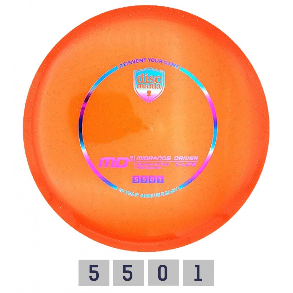 Diskgolfo diskas Midrange Driver C-LINE Orange