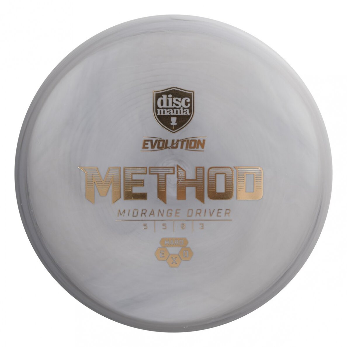 Diskgolfo diskas Midrange Driver HARD EXO METHOD Evolution Grey 1 Diskgolfo diskas Midrange Driver HARD EXO METHOD Evolution Grey 1
