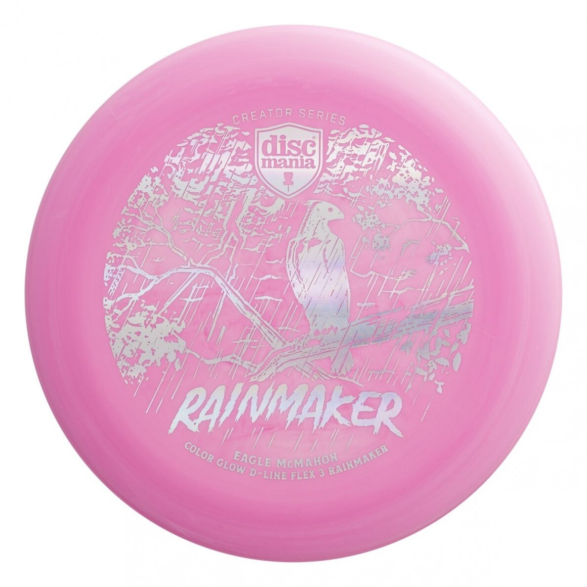 Diskgolfo diskas Putter D-LINE FLEX 3 Rainmaker Pink 1 Diskgolfo diskas Putter D-LINE FLEX 3 Rainmaker Pink 1