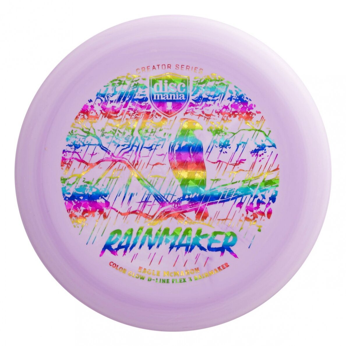 Diskgolfo diskas Putter D-LINE FLEX 3 Rainmaker Purple 1