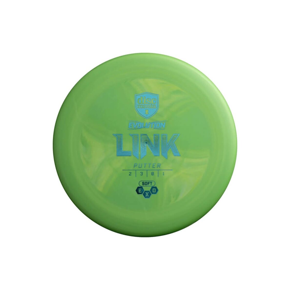 Diskgolfo diskas Putter EXO SOFT LINK Evolution Green Diskgolfo diskas Putter EXO SOFT LINK Evolution Green
