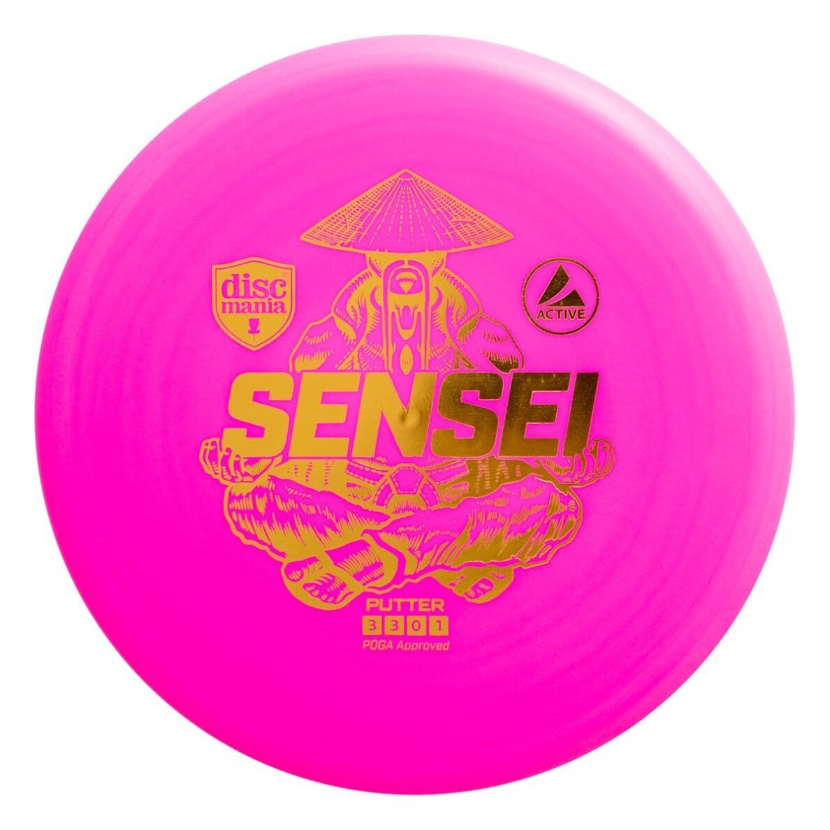 Diskgolfo diskas Putter SENSEI Active Pink 1