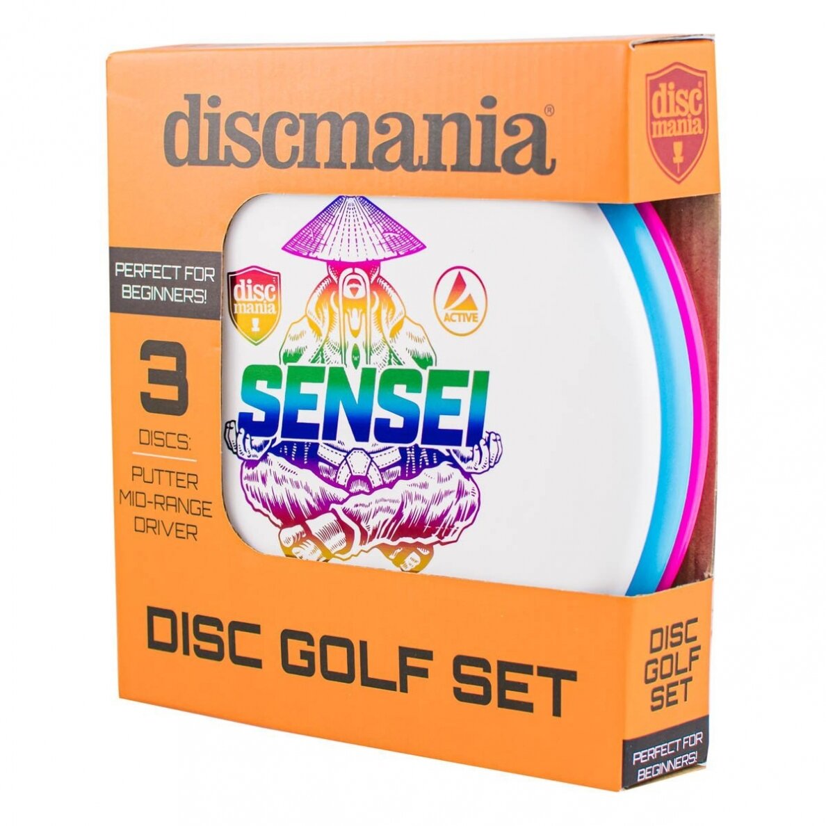 Diskgolfo diskų rinkinys Active 3 Disc Set Diskgolfo diskų rinkinys Active 3 Disc Set