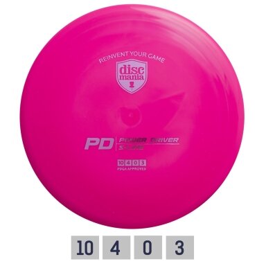 Diskgolfo diskas Distance Driver S-LINE PD purple