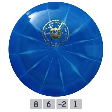 Diskgolfo diskas Fairway Driver 5 Lux Vapor Essence Blue