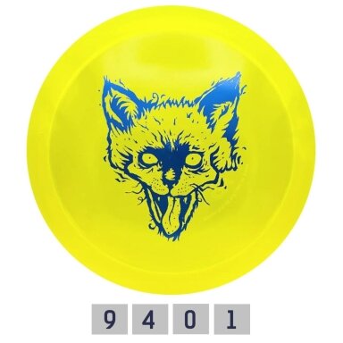 Diskgolfo diskas Fairway Driver C-LINE FD3 JACKAL Yellow