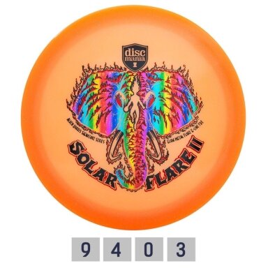 Diskgolfo diskas Fairway Driver C-LINE Glow Metalflake FD3 Solar Flare 2 Orange Diskgolfo diskas Fairway Driver C-LINE Glow Metalflake FD3 Solar Flare 2 Orange
