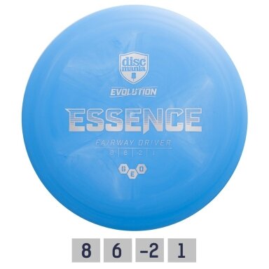 Diskgolfo diskas Fairway Driver GEO ESSENCE Evolution Blue