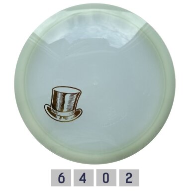 Diskgolfo diskas Fairway Driver Glow MAGICIAN Active Premium White