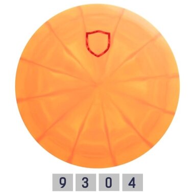 Diskgolfo diskas Fairway Driver Lux Vapor SPLICE Orange