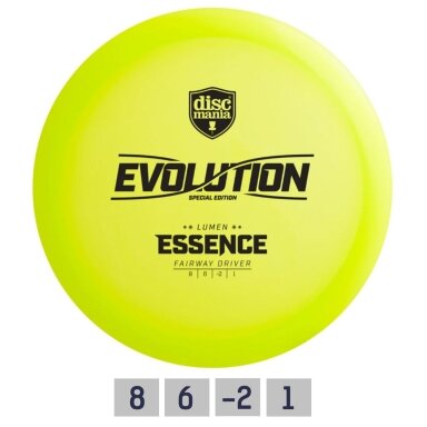 Diskgolfo diskas Fairway Driver NEO ESSENCE Evolution green