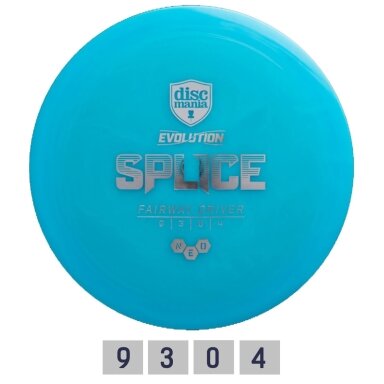 Diskgolfo diskas Fairway Driver NEO SPLICE Evolution Blue
