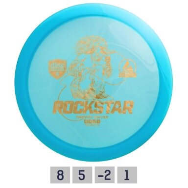 Diskgolfo diskas Fairway Driver ROCKSTAR Active Premium Blue