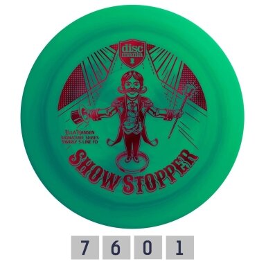 Diskgolfo diskas Fairway Driver S-LINE FD ELLA HANSEN Green Diskgolfo diskas Fairway Driver S-LINE FD ELLA HANSEN Green