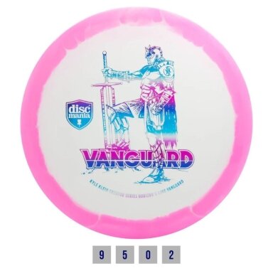 Diskgolfo diskas Fairway Driver S-LINE HORIZON VANGUARD White/Pink