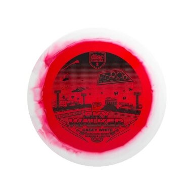 Diskgolfo diskas Fairway Driver S-LINE SKY WALLKER 3 Red/White