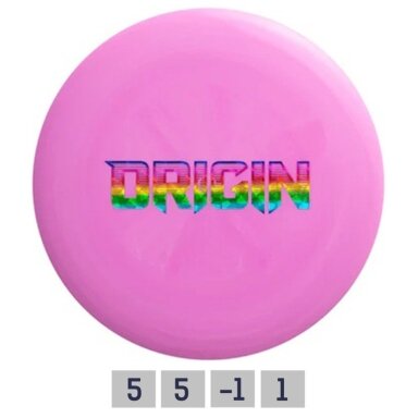 Diskgolfo diskas Midrange Driver NEO ORIGIN Origin Barstamp Purple Diskgolfo diskas Midrange Driver NEO ORIGIN Origin Barstamp Purple