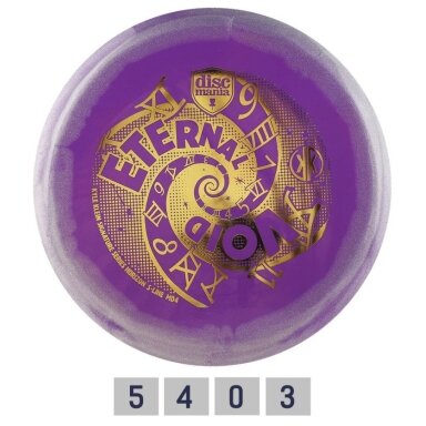 Diskgolfo diskas Midrange Driver S-LINE MD4 ETERNAL VOID Purple/Silver Diskgolfo diskas Midrange Driver S-LINE MD4 ETERNAL VOID Purple/Silver