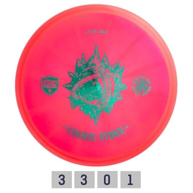Diskgolfo diskas Putter COSMIC STONE C-Line red