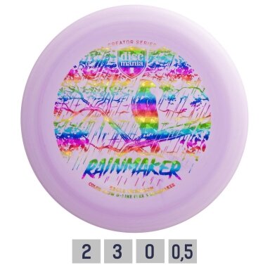 Diskgolfo diskas Putter D-LINE FLEX 3 Rainmaker Purple