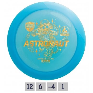 Diskgolfo diskas Distance Driver ASTRONAUT Active Premium Blue Diskgolfo diskas Distance Driver ASTRONAUT Active Premium Blue