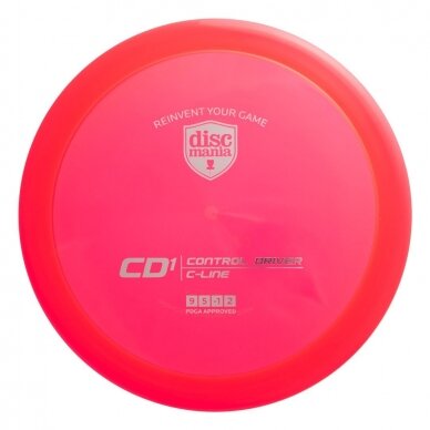 Diskgolfo diskas Distance Driver C-LINE CD1 Red 1 Diskgolfo diskas Distance Driver C-LINE CD1 Red 1