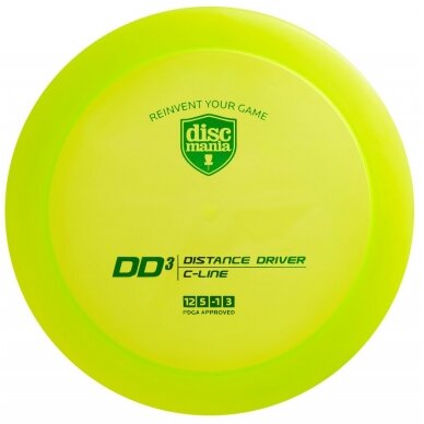 Diskgolfo diskas Distance Driver C-LINE DD3 Green 1