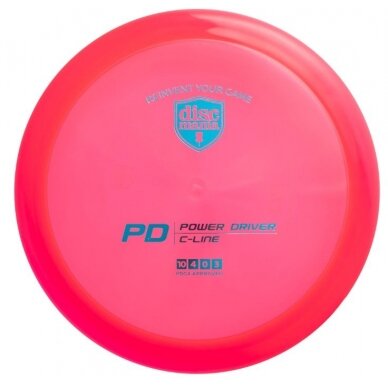 Diskgolfo diskas Distance Driver C-LINE PD Pink 1