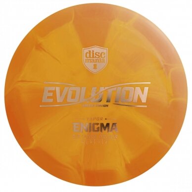 Diskgolfo diskas Distance Driver Lux Vapor ENIGMA Evolution Orange 1