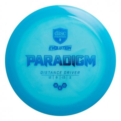 Diskgolfo diskas Distance Driver NEO PARADIGM Evolution Blue 1