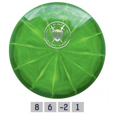 Diskgolfo diskas Fairway Driver 5 Lux Vapor Essence Green Diskgolfo diskas Fairway Driver 5 Lux Vapor Essence Green
