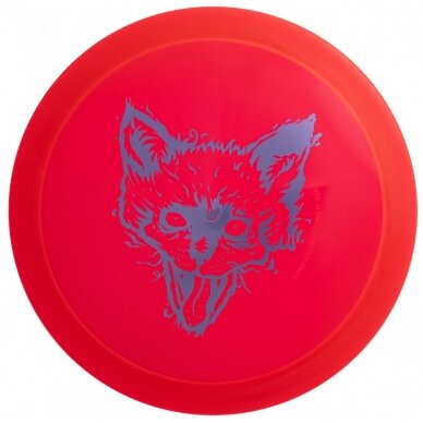 Diskgolfo diskas Fairway Driver C-LINE FD JACKAL Red 1