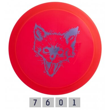 Diskgolfo diskas Fairway Driver C-LINE FD JACKAL Red