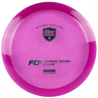 Diskgolfo diskas Fairway Driver C-LINE FD1 Purple 1 Diskgolfo diskas Fairway Driver C-LINE FD1 Purple 1