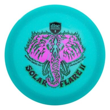 Diskgolfo diskas Fairway Driver C-LINE Glow Metalflake FD3 Solar Flare 2 Blue 1 Diskgolfo diskas Fairway Driver C-LINE Glow Metalflake FD3 Solar Flare 2 Blue 1