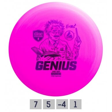 Diskgolfo diskas Fairway Driver GENIUS Active Pink Diskgolfo diskas Fairway Driver GENIUS Active Pink