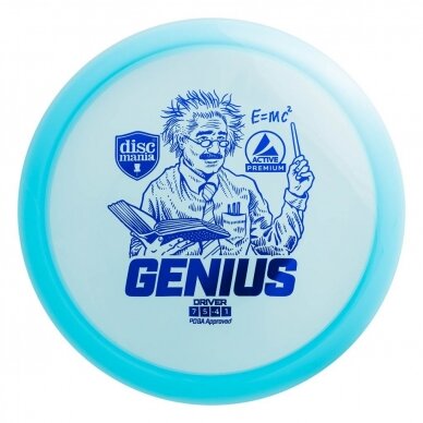 Diskgolfo diskas Fairway Driver GENIUS Active Premium Blue 1 Diskgolfo diskas Fairway Driver GENIUS Active Premium Blue 1