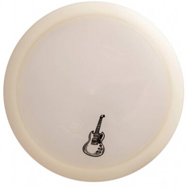 Diskgolfo diskas Fairway Driver Glow ROCKSTAR Active Premium White 1 Diskgolfo diskas Fairway Driver Glow ROCKSTAR Active Premium White 1