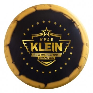 Diskgolfo diskas Fairway Driver KYLIE KLEIN Creator Series Golden Horizon Vanguard 1 Diskgolfo diskas Fairway Driver KYLIE KLEIN Creator Series Golden Horizon Vanguard 1