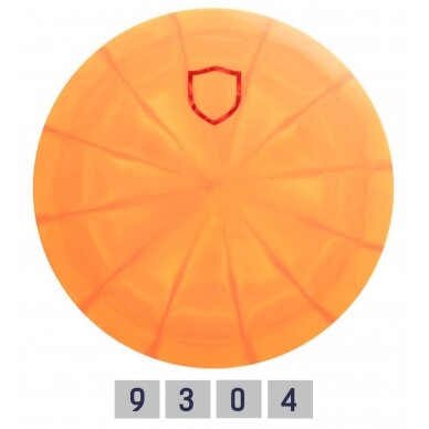 Diskgolfo diskas Fairway Driver Lux Vapor SPLICE Orange