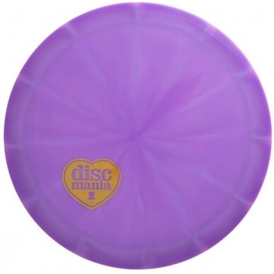Diskgolfo diskas Fairway Driver Lux Vapor SPLICE Purple 1