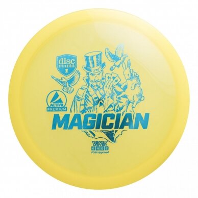 Diskgolfo diskas Fairway Driver MAGICIAN Active Premium Yellow 1