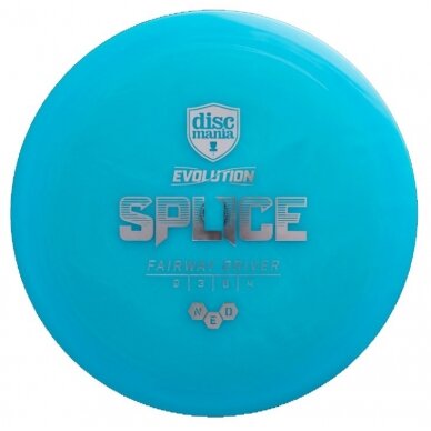 Diskgolfo diskas Fairway Driver NEO SPLICE Evolution Blue 1 Diskgolfo diskas Fairway Driver NEO SPLICE Evolution Blue 1