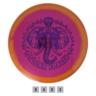Diskgolfo diskas Fairway Driver S-LINE FD3 SOLAR FLARE Pink/Orange Diskgolfo diskas Fairway Driver S-LINE FD3 SOLAR FLARE Pink/Orange