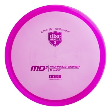 Diskgolfo diskas Midrange Driver C-LINE MD3 Purple 1 Diskgolfo diskas Midrange Driver C-LINE MD3 Purple 1