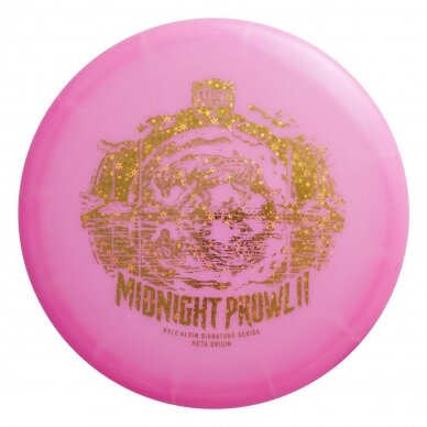 Diskgolfo diskas Midrange Driver C-LINE Midnight Prowl 2 Meta Kyle Klein Pink 1 Diskgolfo diskas Midrange Driver C-LINE Midnight Prowl 2 Meta Kyle Klein Pink 1